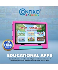 Contixo 10" A10 Educational Kids Tablet with Epic! and Lingokids 64GB with Parental Controls & Kid-Proof Case