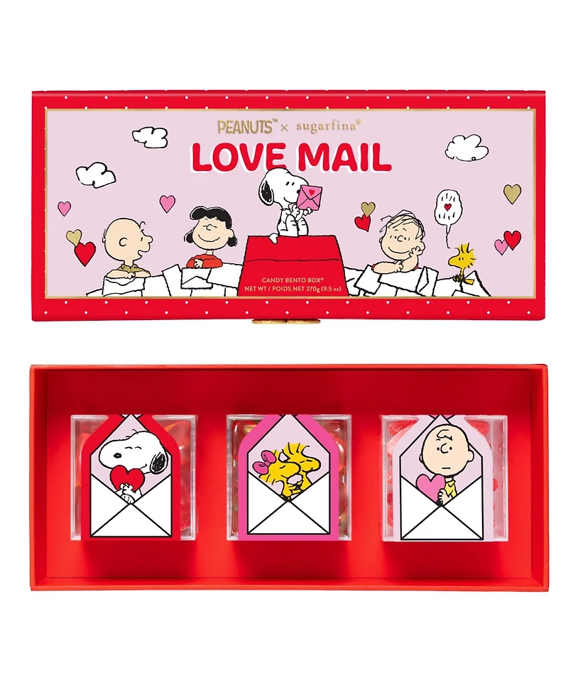 Sugarfina Valentine's Day Love Mail Bento Box, 3-Pc.