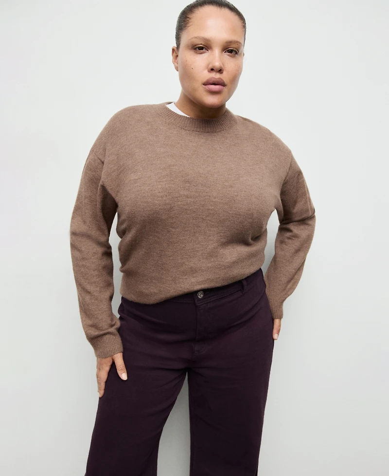 Mango Women's Catherin Culotte High-Rise Jeans