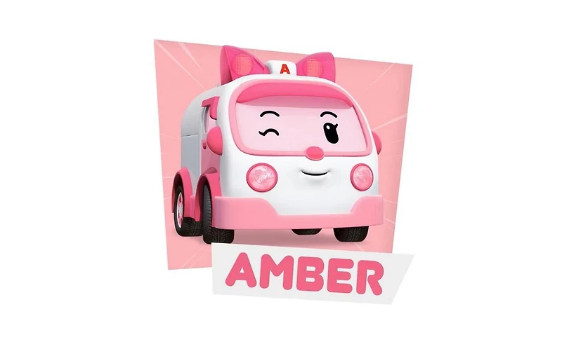 Robocar Poli Amber Ambulance Toy for Kids (Ages 1+)