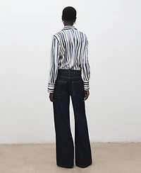 Mango Women's Flowy Printed Shirt