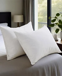 Unikome Medium Firm Goose Feather Down 2-Pack Pillows, Queen