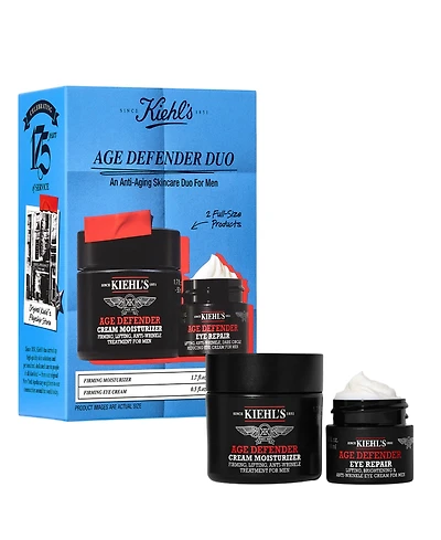 Kiehl's Since 1851 Men's 2-Pc. Age Defender Duo Face Moisturizer and Eye Cream Set