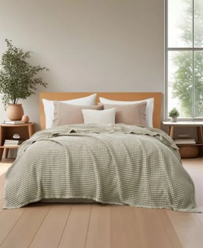 Unikome Waffle Weave Soft Cotton Blanket