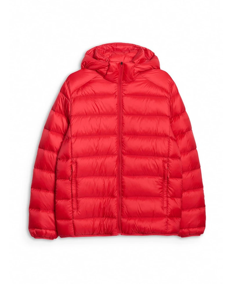 4F Men's trekking down jacket with natural filling