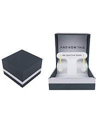 And Now This Crystal Paved Drop Wire Hook Earrings