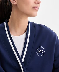 Id Ideology Women's Nyc Graphic Fleece Cardigan, Macy's Exclusive