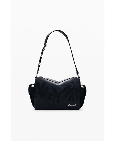 Desigual Women's Medium Bag embroidered charms