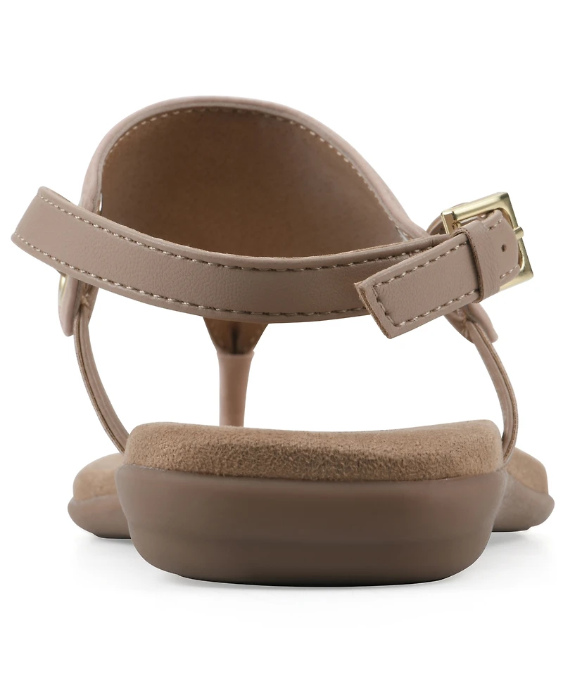 White Mountain Women's Lifted Slingback Sandals