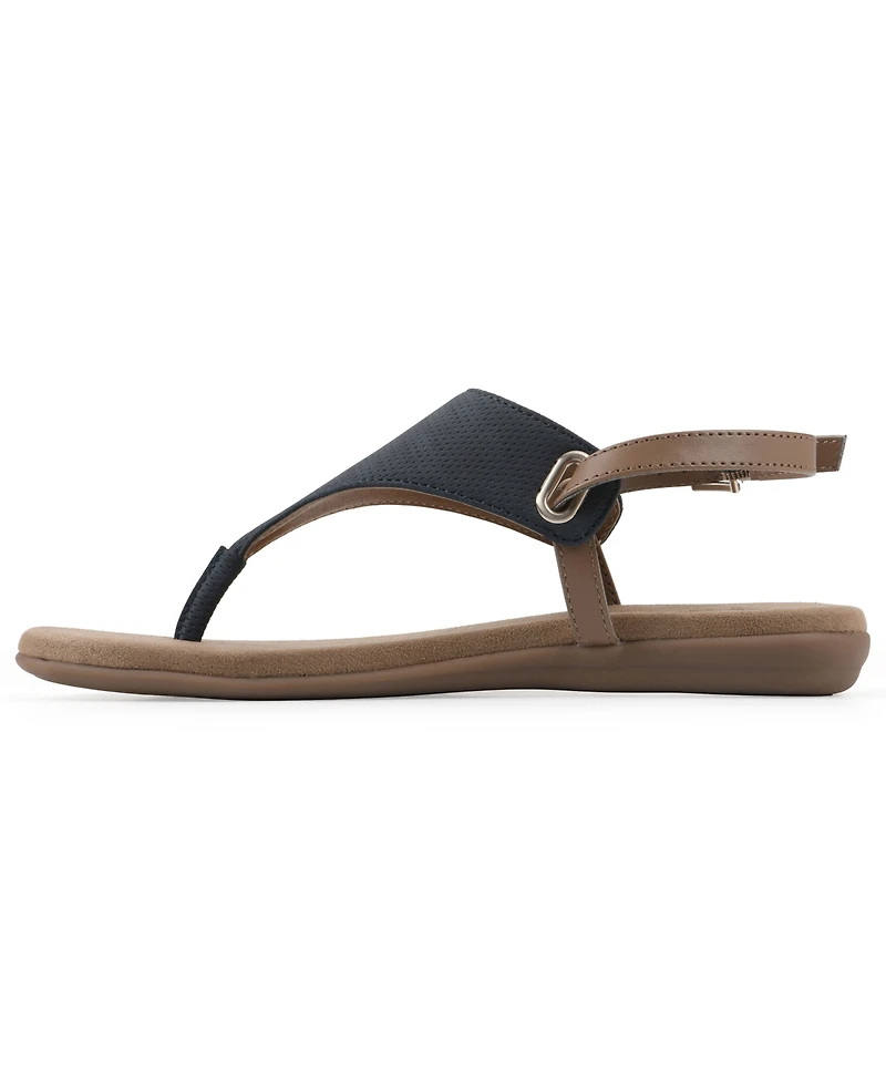 White Mountain Women's Lifted Slingback Sandals