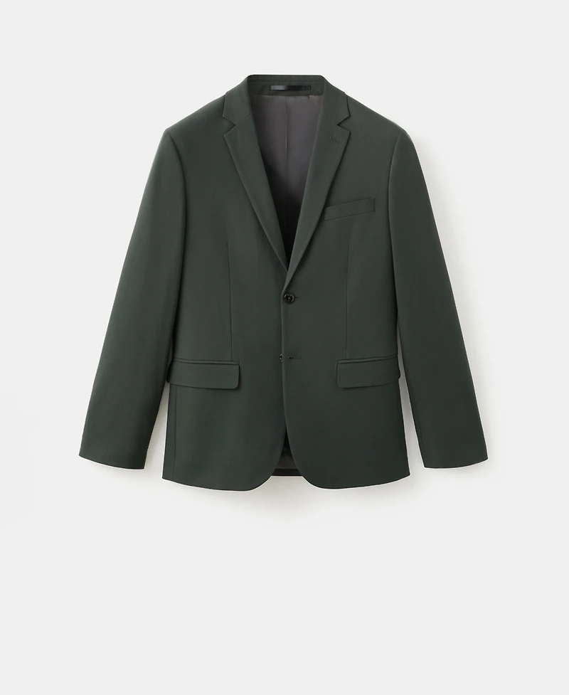 Mango Men's Stretch Fabric Super Slim-Fit Suit Jacket