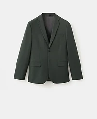 Mango Men's Stretch Fabric Super Slim-Fit Suit Jacket