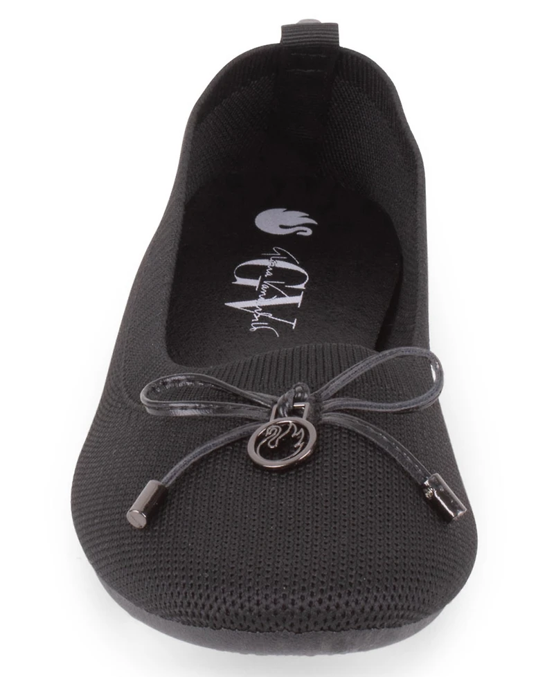Gloria Vanderbilt Women's Ellery Knit Ballet Flats