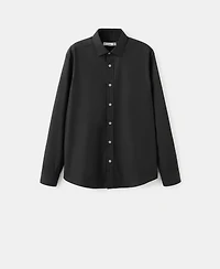 Mango Men's Regular-Fit Cotton Shirt