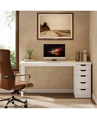 Tribesigns Modern Computer Desk, Simple Style, 47 Inches Pc Desk