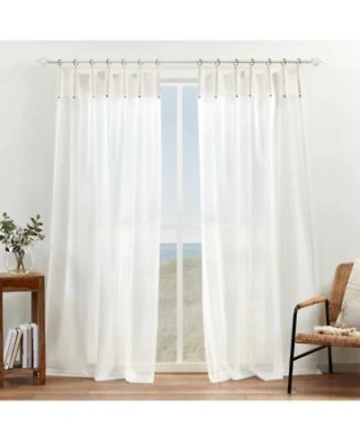 Hawkins Sheer Ring Top Curtain Panels Set Of 2