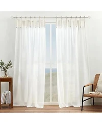 Hawkins Sheer Ring Top Curtain Panels Set Of 2