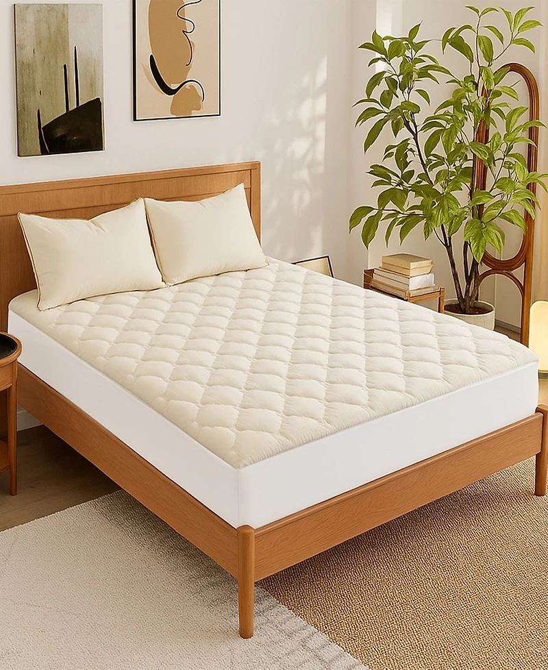 Unikome Clover Mattress Pad Cover, Twin Xl