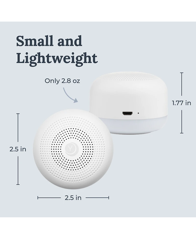 Yogasleep Travel Mini White Noise Machine