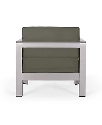Streamdale Furniture Outdoor Aluminum Club Chair - Deep Seating