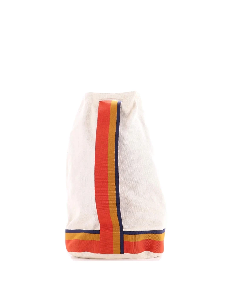 Pre-Owned HERMES Cavalier Sling Bag Toile and Nylon