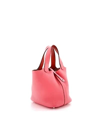 Pre-Owned HERMES Pm Eclat Picotin Lock Bag Clemence