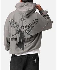 Saint Morta Men's Ethereal Hoodie Washed Charcoal