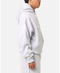 Loiter Big & Tall Hybrid Premium Hoodie Grey Marle