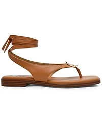 Dv Dolce Vita Women's Markly Lace-Up Embellished Flat Sandals