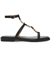 Dv Dolce Vita Women's Macin Embellished Gladiator Flat Sandals