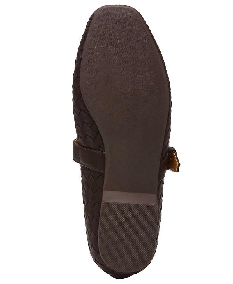 Dv Dolce Vita Women's Mulaney Woven Mary Jane Ballet Flats