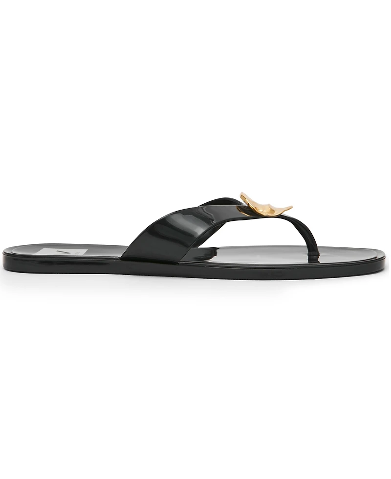 Dv Dolce Vita Women's Jespar Jelly Thong Flat Sandals