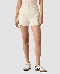 Levi's Juniors' Cinch High-Rise Mid-Thigh Shorts