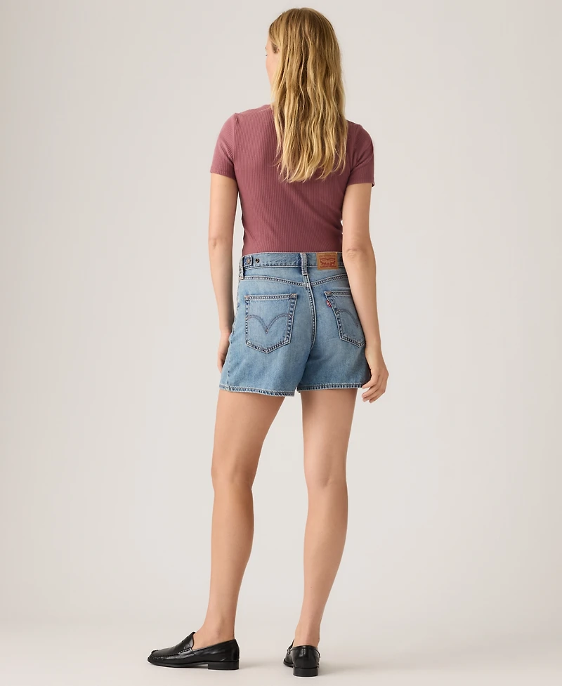 Levi's Women's Cotton Cinch-Waist Denim Shorts