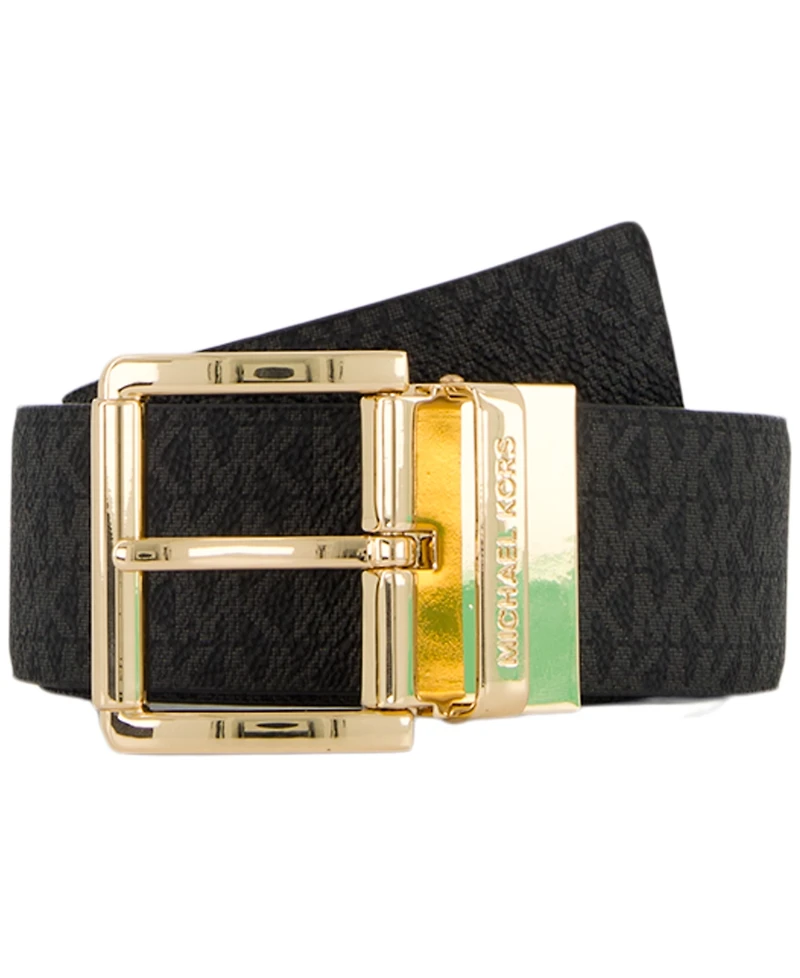 Michael Kors Women's 2-Pack Leather Belts