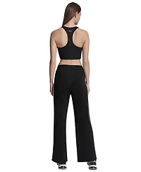 Dkny Sport Women's Hd Logo Piped Track Pants