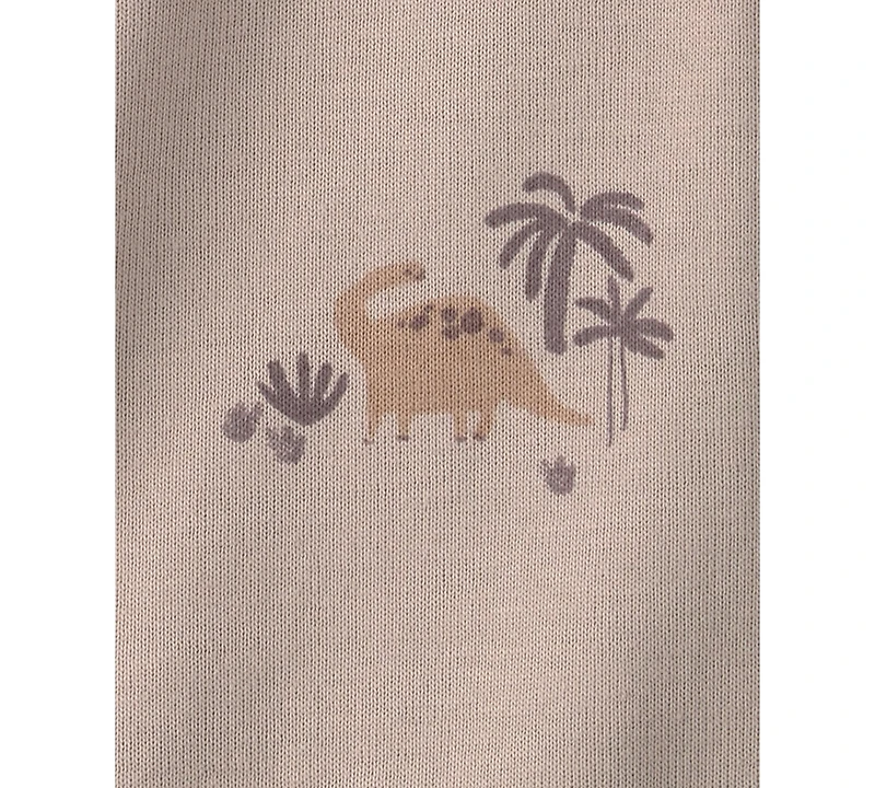 Carter's Baby Boys' Dinosaur Short-Sleeve Romper