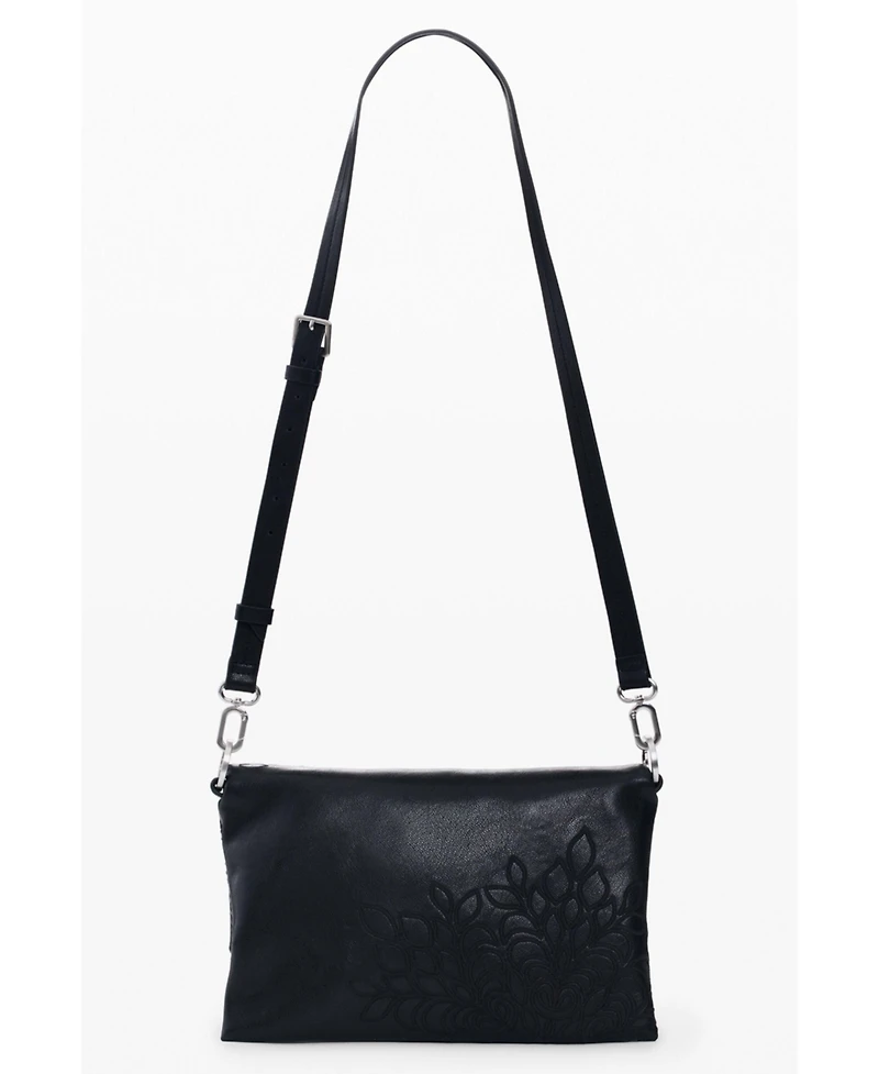 Desigual Women's Small bag with embroidered flap