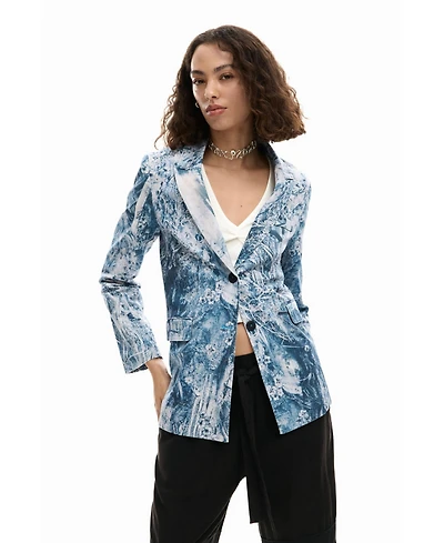 Desigual Women's Photography blazer