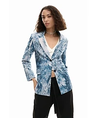 Desigual Women's Photography blazer