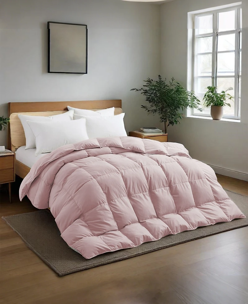 Unikome Luxury Goose Feather Comforter, Full/Queen