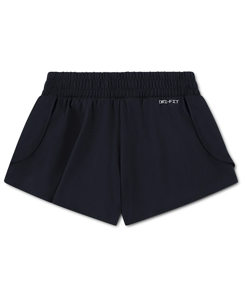 Nike Girls' Toddler 2T-4T Dri-fit Play All Day Swing Elastic Waistband Shorts