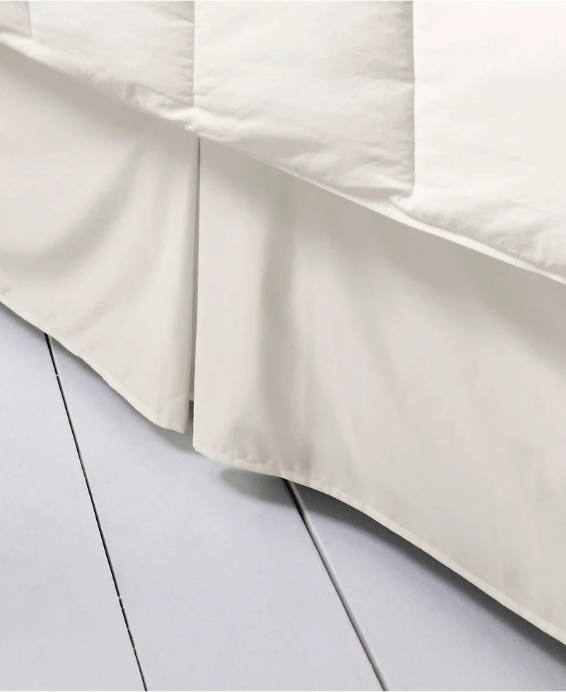 Lands' End 400 Thread Count Premium Supima Cotton No Iron Sateen Bedskirt