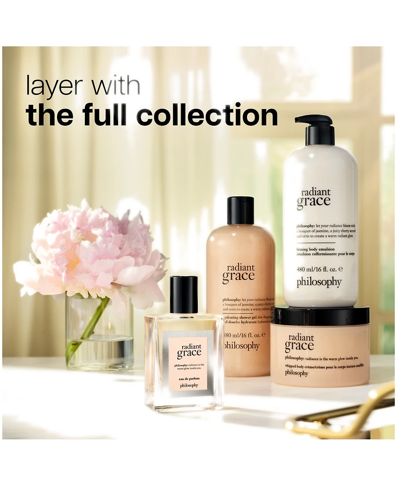 philosophy Radiant Grace Eau de Parfum Travel Spray, 0.33 oz.