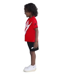 Nike Toddler Boys 2-Piece Futura T-Shirt and Shorts Set