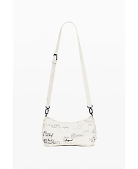 Desigual Women's Small braided bag with lettering