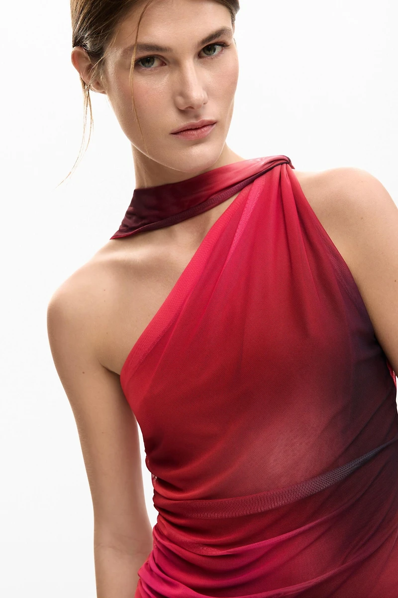 Desigual Women's Knot neckline T-shirt