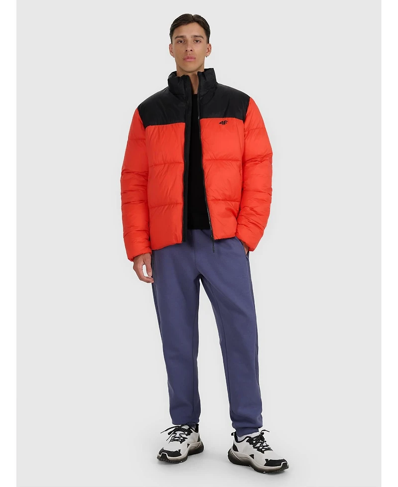4F Men's down jacket with synthetic filling