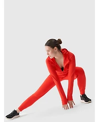 4F Women's regular quick-dry training sweatshirt