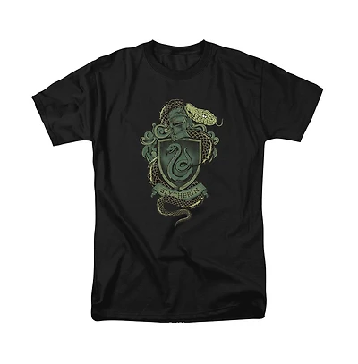 Harry Potter Men's Slytherin Snake Crest T Shirt